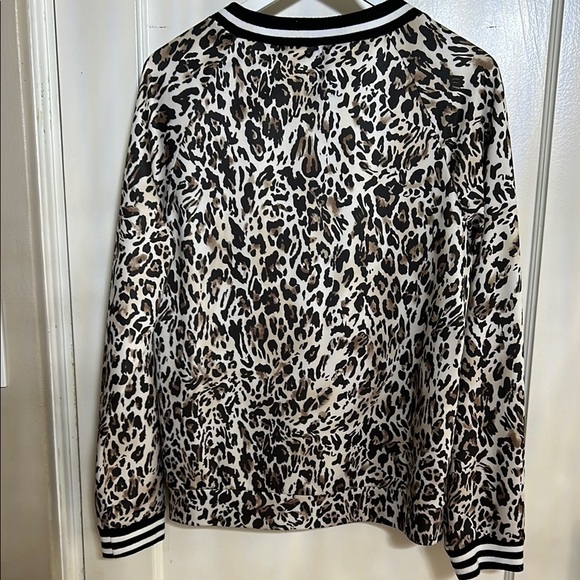 Tracksuit Style Zip Up Jacket with Sporty Ribbed Trim - Picture 7 of 9